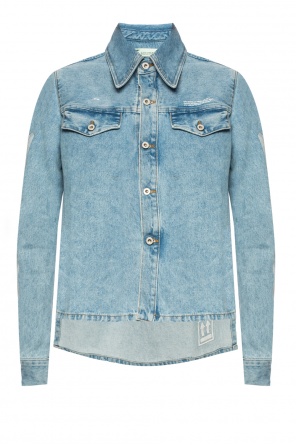 Cut-out denim shirt, zdjęcie 1 Cut-out denim shirt od Off White